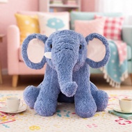 Bantal gajah comel untuk bayi, bantal tidur yang menggemaskan, mainan lembut, anak patung gajah keci