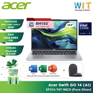 ACER Swift Go 14 SFG14-74T-96C0 (Intel Core Ultra 9 285H/32GB RAM/1TB SSD/14''WUXGA TOUCH/Office/W11
