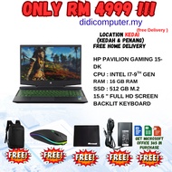 HP PAVILION GAMING 15-DK I7-9GEN INTEL UHD