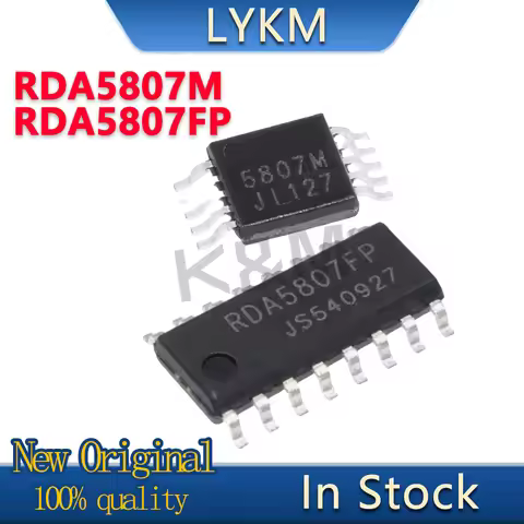 10/PCS New Original RDA5807FP SOP16 RDA5807M MSOP10 FM wireless audio radio chip In Stock