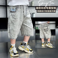 3 Years Old 4 Years Old 5 Years Old 6 Years Old Boy Summer Denim Shorts Summer Thin Denim Boy Denim 