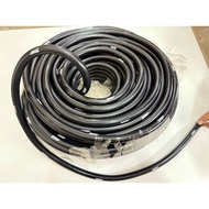 SARD®   BLACK     VACUUM HOSE ID 8MM ~ 8 LOGO  PER METER  /    50 METER