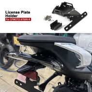 New License Plate Holder Motorcycle Black Tail Tidy Accessories For CFMOTO 675SR-R 675SR R 675 SR-R 