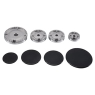 [frthrthrt]8 PCS Cooker Hat Set Oven Gas Hob Burner Crown Flame Cap Parts Kit Fits Most Gas Stove Bu