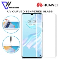 Huawei P30pro P40pro plus P50pro Mate20pro Mate30pro Mate40 pro Mate50pro UV Curved Tempered Glass