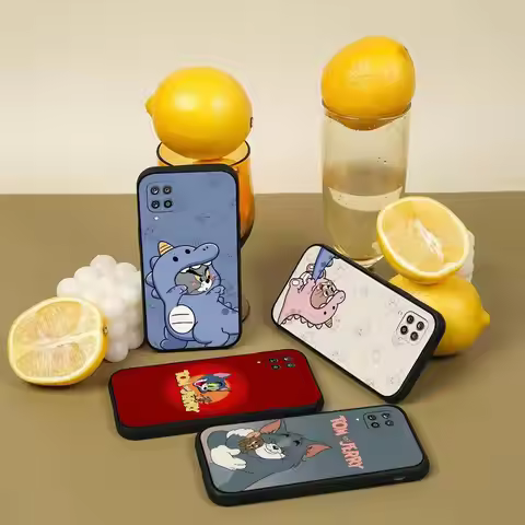T-Tom And J-Jerry Phone Case For Samsung Galaxy S21 S22 S23 S24ULTRA S25ULTRA FE Ultra Plus5G A52S S
