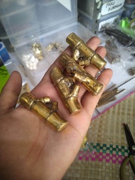BARANG ANTIK BAMBU PETUK BESAR FUL KUNINGAN