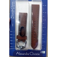 Alexandre Christie Genuine Leather Strap/Alexandre Christie Genuine Leather Strap Size/Diameter 22mm