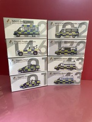 TINY Toyota,Benz,Iveco Daily Hong Kong Police (Traffic)Unopened 