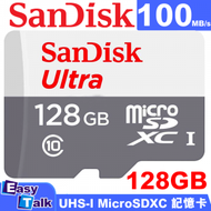 SanDisk - Ultra 128GB Micro SD Card microSDXC UHS-I 100MB/s TF Memory Card 記憶卡