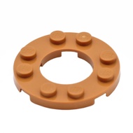 COOLPON|This Is LEGO Lego's Parts Medium Nougat Round Plate 4x4 With 2x2 Open Center 11833 6167780