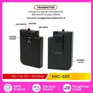 MIC HEADSET CLIP ON + WERLES GENGGAM ADVANCE MIC 501