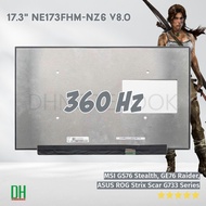 อะไหล่ หน้าจอ LCD 17.3" NE173FHM-NZ6 สำหรับ MSI GS76 Stealth GE76 Raider ASUS ROG Strix Scar G733 ซี