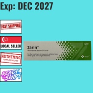 Zarin Cream 15g Antifungal Cream against Ringworm White Spot and Athletes Foot Fungus Cream