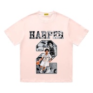 Dylan Harper Dylan Harper Dylan Harper St. Antonio Spurs Pure Cotton T-shirt Heavy oversize Washed D