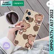 Softcase Macaron Oppo A57 A77s 2022 [PM03-Oppo] Silikon Oppo A57 2022  A77s 2022 Cover Hp Full Body 