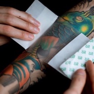 Tattoo protection tape 72h