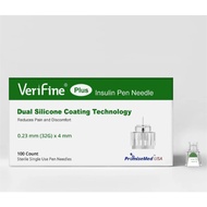 Verifine plus insulin pen needle 31G 5mm (100's)/32G 4mm (100's)