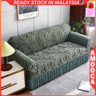 Sofa Cover Belang Kucing Anti Cat Scratch L Shape Cover Sofa Sarung Sofa 3 Seater Sarung Kusyen Skirt Waterproof Elastik