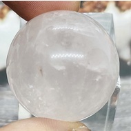 [Yuansheng Crystal] [Clearing Stock] (J927) (without Seat) Pink Crystal Crystal Ball Good Luck Pure 