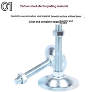 Best-Selling Bell-Selling Light Foot Cup Galvanized Fixed Support Feet Metal Tin Adjustable Floor Fe