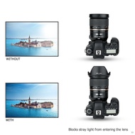 JJC Reversible Lens Hood Flower Petal for Tamron SP 24-70mm f/2.8 Di VC USD A007 Lens Replaces Tam