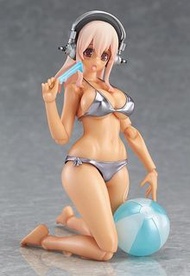 絕版 全新 GSC figma EX-023 索尼子 泳裝 日曬 Max factary 公仔 可動 PVC 景品 手辦 動漫 周邊 玩具 模型 FIGURE