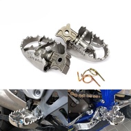 Front Foot Pegs Footrests Pedal For BMW R1200GS ADV F650GS G650GS F800GS F700GS F650GS F1150GS Motor