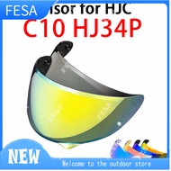 C10 Visor for HJC HJ34P Helmet Shield Replace Anti-UV Anti-Scratch Dustproof Wind Shield Motorcycle 