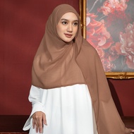 Hijab Pashmina viscose Bamboo Shawl (Pashmina Bahan Voal Premium) Warna Misty Rose