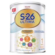 Ultima 1號初生嬰兒配方奶粉 800克 (7613287427793) [Wyeth S26] 0-6個月適用 [新舊包裝隨機發送] #香港行貨 #正貨保証