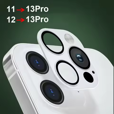 Fake Camera Lens Sticker For iPhone Phone Upgrade Screen Protector for iPhone 11 Change to 13 Pro, S