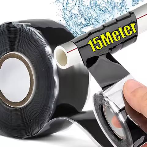 Self-Fusing Silicone Grip Tape Waterproof Leaks Seal Repair Insulation Tape for Plumbing Automotive