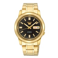 [Powermatic] Seiko SNKK22K1 Seiko 5 Military Automatic 21 Jewels Analog Date Gold Tone Stainless Steel