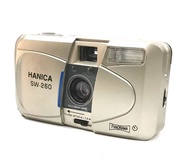 Hanica SW-260 wide angle full frame 35mm film Electronic film loading and rewinding compact camera