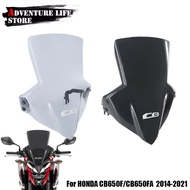 Motorcycle Windshield Windscreen For Honda CB650F CB 650 F CB 650F 2014-2021 Front Fairing Headlight