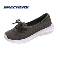 Skechers_GO WALK 5-Power- รองเท้าผู้หญิงรองเท้าลำลองผู้หญิงรองเท้าผ้าใบสตรีรองเท้าวิ่งสตรีสีดำ