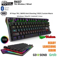 Royal KLUDGE RK G87 TKL Wired Wireless RGB Mechanical Keyboard