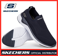 SKECHERS_Gowalk-LITES-รองเท้าผู้ชายรองเท้าลำลองผู้ชายรองเท้ากีฬาผู้ชายรองเท้าวิ่งแฟชั่นสีเทา