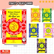 Paket 6 Buku Metode Ummi Lengkap - Jilid 1-6 Belajar Membaca Al-Quran /  dear collection