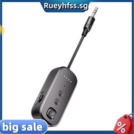 Adapter with Mic Bluetooth 5.3 Audio Transmitter Receiver 3.5MM AUX Hifi Stereo Music Wireless for C