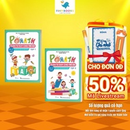 Book - Combo Pomath Math thinking for children 10 - 11 years old (Volume 1 + Volume 2) - Developing 