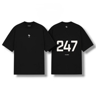 RUNNING JERSEY 247 BLACK, WHITE & NAVY REGULAR SIZE NEW/RUNNING JERSEY 247