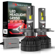 *1 Year Warranty* 2PCS Nakamichi Car LED Headlight/Foglight 170W 30000LM H1 H4 H7 H11 HB3/9005 HB4/9