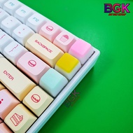 1 button Artisan Keycap Jelly Cake Resin Standard SA R3 Super cute