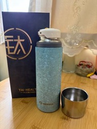 純鈦保溫杯茶水分離泡茶杯大容量便攜水杯