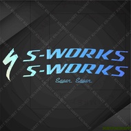 For Specialized Stikcer Sagan S-WORKS Lightning Road Bicycle Stickers EVADE Helmet Waterproof DIY De
