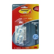 Hook.sticky Hook.suction Cup 37017 Round Transparent Wire Hook 3M