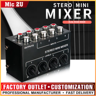 COD KIRIM CEPAT STERO Professional Ultra-Compact Mini Mixer Amplifier 4 Channel CX400/ Mixer audio m