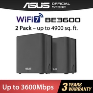 ASUS ZenWiFi BD4 WiFi 7 Mesh WiFi System Wireless BE3600 Dual Band Router 4900 Sq Ft Whole Home Cove